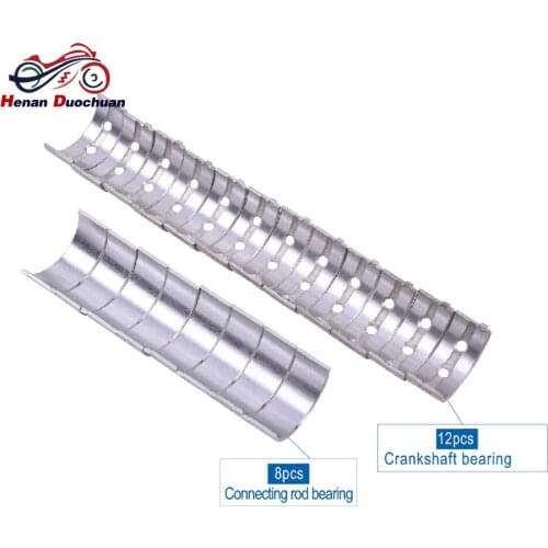 1.0 29mm Con Rod Connecting Rod & Crankshaft Main Bearing Kit for Yamaha FZ400 FZR400 Genesis 400 FZR400R FZR400RR FZR 400 SP