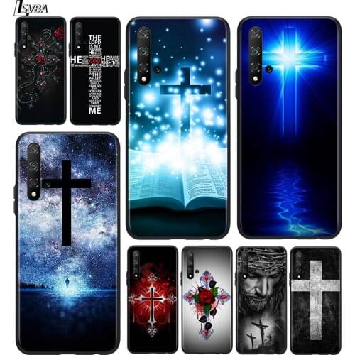 Christian Jesus Cross for Huawei Honor 9C 9A 9S 9X 9N 9i 9 V9 8S 8C 8X 8A 8 7S 7A 7C Lite Pro Phone Case