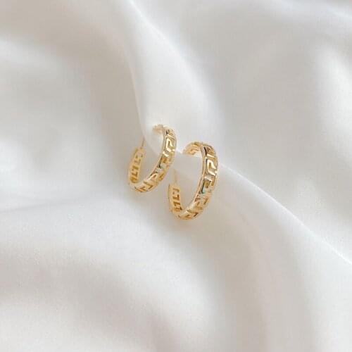 Серьги-кольца LOSTSOUL China At AliExpress