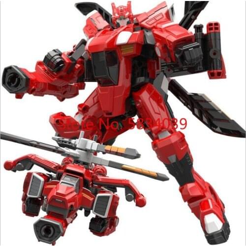 Mini Force Transformation Tank Robot Toys Action Figures MiniForce X Simulation Airplane Deformation Mini Agent Toy Gold ver B
