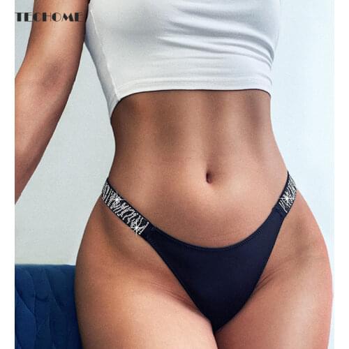 2021 Fashion Diamond Panties Wide Belt Sexy T-pants Shiny Zebra Womens Low Waist High Fork Half Hip G Thongs Ladies Briefs