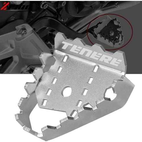 Motorcycle Accessories Rear Foot Brake Lever Peg Pad Extension Enlarge Extender For YAMAHA TENERE 700 XTZ 700 T7 Rally XT700Z
