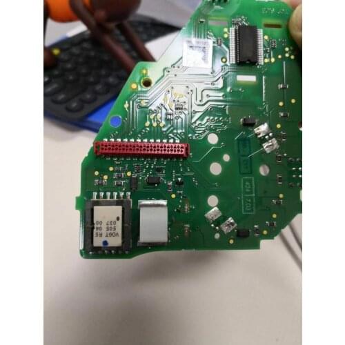 Transformer Repair kit for Mercedes w211 (class E) instrument cluster back lighting whole green board