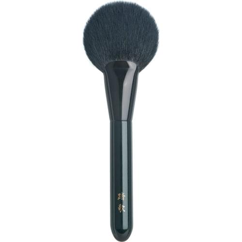 104 Professional Handmade Makeup Brushes Soft Saikoho Goat Hair Large Fan Shape Face Powder Brush Cosmetic Tools Make Up Brush