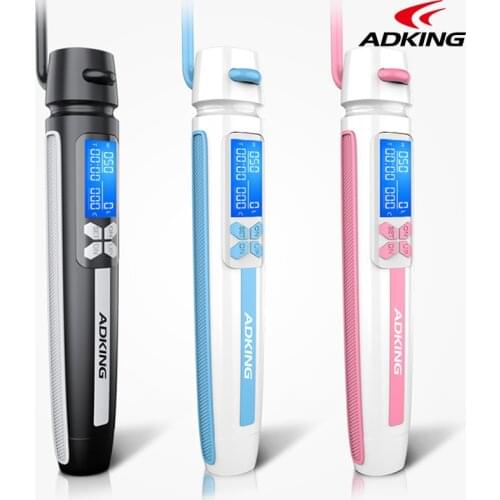 ADKING jump rope with counter night-visable Counting Skipping Rope Training Bodybuilding Fitness Workout home Gym Weight loss