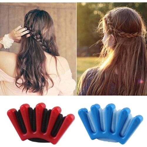 Wedding jewelry simpe New Hair Braider Braid Stylist Sponge Plait hair Twist Styling Braiding Tool