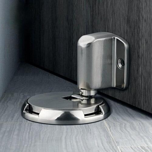 Windproof Mechanical Fixed Door Stopper Height Adjustable Self-Locking Door Stopper Suitable For Heavy Door Furniture Hardware