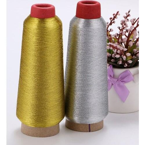 Cross-stitch gold and silver thread / computer embroidery sewing thread / hand stitching / sewing thread / embroidery manual DIY