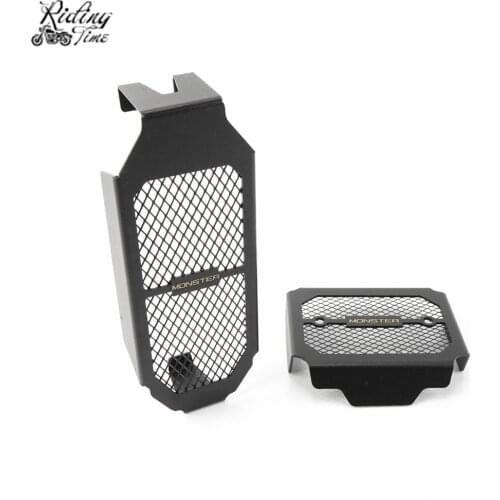 Motorcycle Oil Cooler Protection Oil Cooler Guard Radiator Guard Grille Guard Cover Protector For Ducati Monster 797 2017-2019