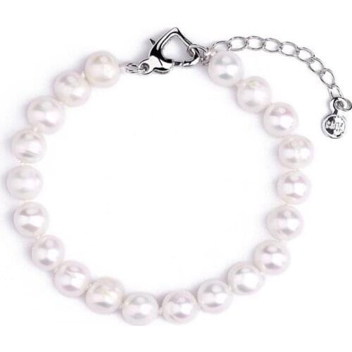European and American style jewelry natural fresh water pearl bracelet Baroque Pearl Bracelet color abnormity Pearl Bracelet