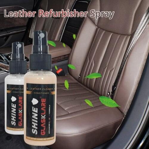 50ml Waterproof Agent Spray Nano Car Seat Sofa Leather Refurbisher Leather Care Agent Environmental Spray