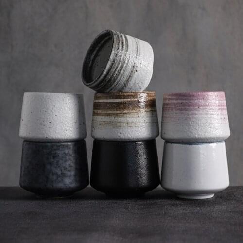 Big capacity ceramic tea cup porcelain teacups chinese kung fu cup 170ml cups and mugs japanse theeset jogo de cha tea cup set