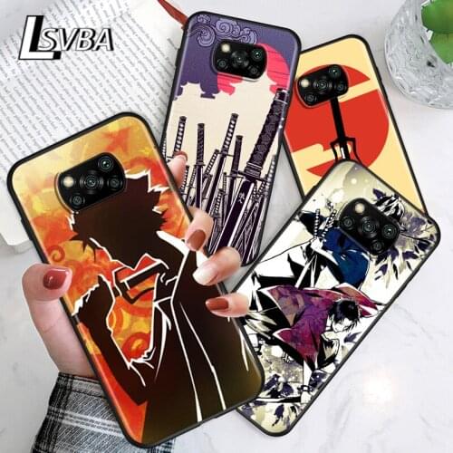 Anime Samurai Champloo For Xiaomi Poco C3 M3 M2 X3 NFC X2 F2 Pro F1 Mi Play Mix 3 A2 Lite A1 6 5 Phone Case