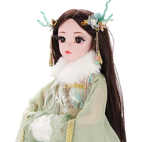 Ancient costume dress up princess doll singing winking girl childrens toy princess suit student gift spherical joint doll doll