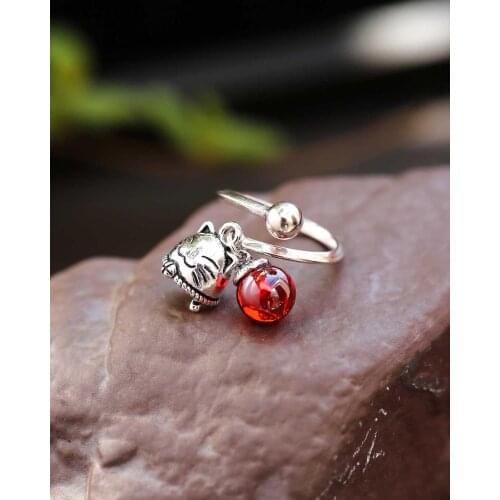 Meiyupiao Xiang Rings With Crystals