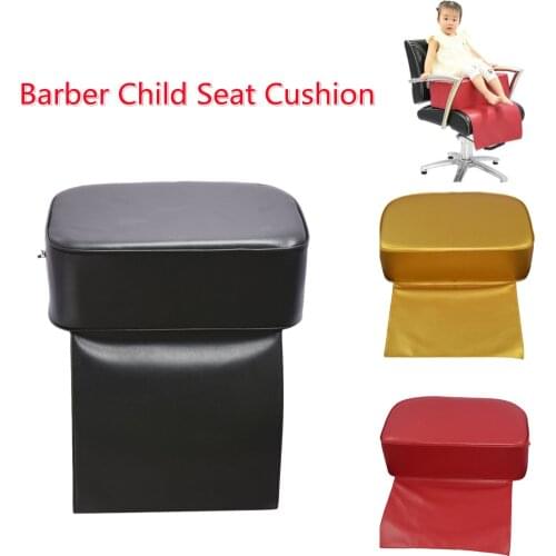 Soft Sponge Barber Child Booster Seat Cushion Spa Heightening Seats for Kids Barber Chair Hair Salon Cutting Styling Equipment