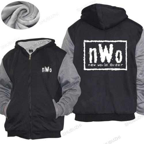 New fashion thick hoody coat NWO New World Order Wrestling Adult shubuzhi thick hoody Cotton thick hoody Drop Shipping