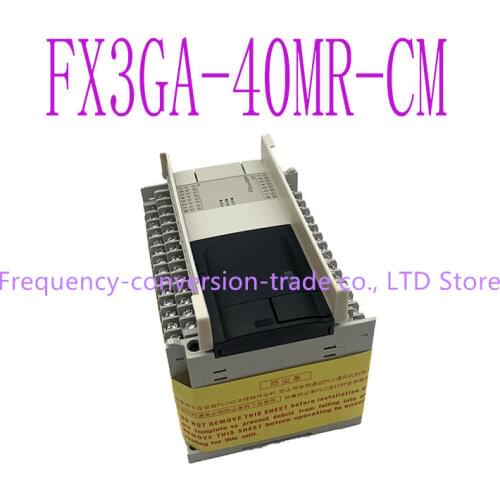New Original FX3GA-40MR FX3GA-40MR-CM PLC Main Unit DI 24 DO 16 Relay 24V DC