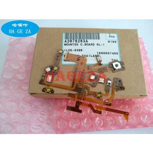 New original for SONY ilce-6300 A6300 top cover cable, shutter switch, mode disc runner Flex cable Camera Repair Parts