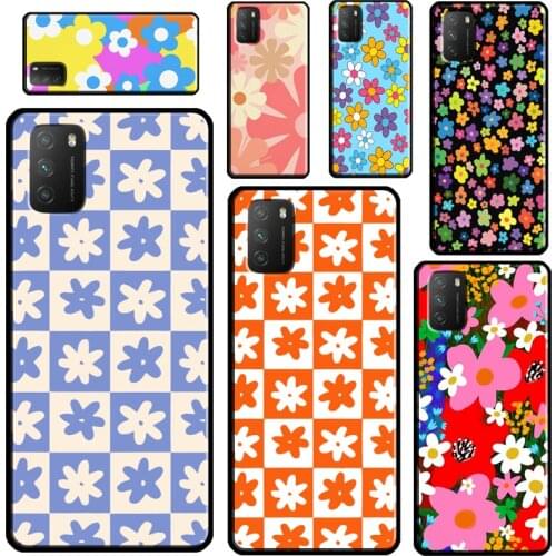 Psychedelic Flower Power Groovy Daisy For Xiaomi Mi 11 Ultra 9T 10T Pro Mi Note 10 Lite Phone Case For POCO X3 Pro M3 F1 F2 F3