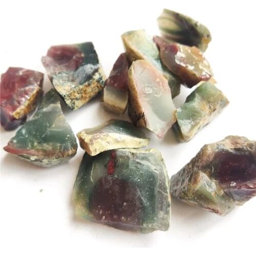 Qin Purple Jade Ancient Chinese Mysterious Rough Stone The Only Place in the World Purple Green Agate Jewelry Material Mineral