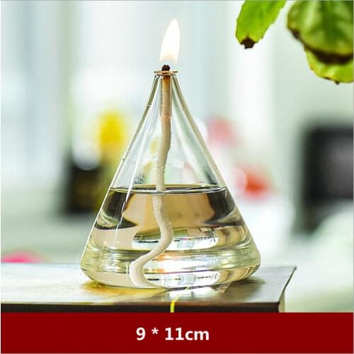 10pcs/pack Cubic Shaped Glass Oil Lamp Wedding Decoration Handcraft Glass Candle Holder Friend Gift Glass Candle Holder