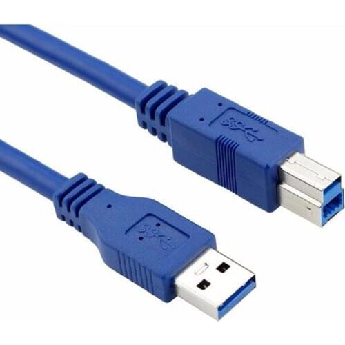 High Quality USB 3.0 A Male AM to USB 3.0 B Type Male BM Extension Printer Wire Cable USB3.0 Cable 0.3m/0.6m/1m/1.5m/3m/5m