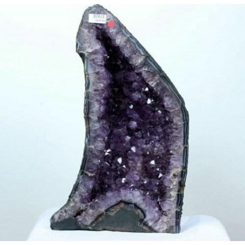 WBY---412++++ Uruguay Natural Quartz Crystal Geode Cluster Crystal Healing