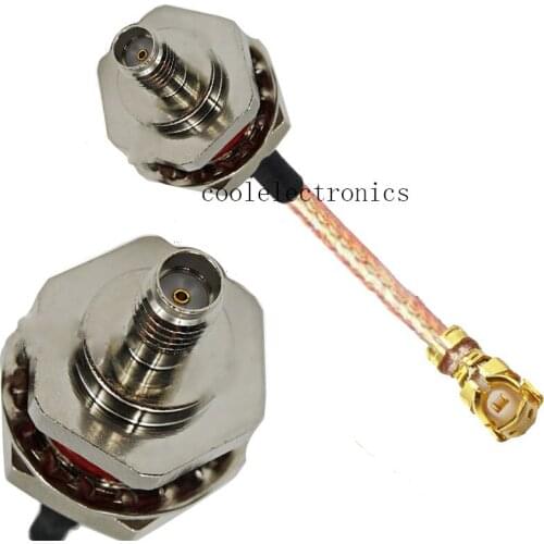 10pcs RG178 SMA Female O-ring M16 * 1.0 Waterproof to IPX U.FL IPEX RF Coaxial Pigtail Cable 10/15/20/30/50CM