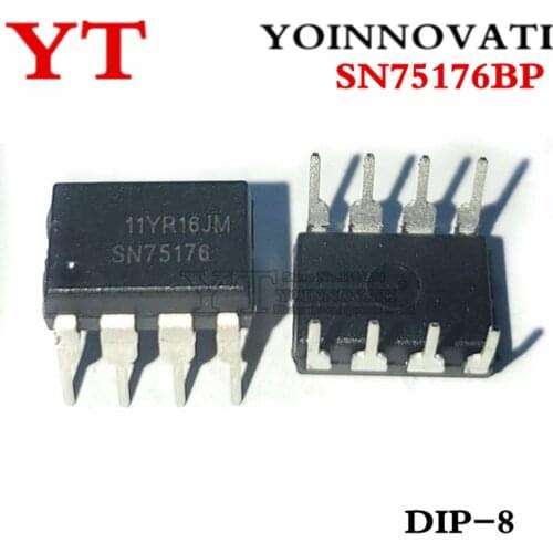10PCS SN75176BP DIP8 SN75176 DIP 75176 DIP-8 new and original IC