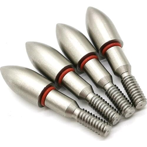 12/24pcs 100/125 Grain Stainless Steel Arrow Head Arrow Tips Archery Point For Recurve Compound Bow Shooting Arrow Accessory