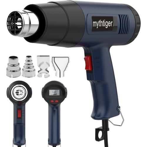 2000W 110V US Plug Digital LED Electric Hot Air Gun 1800W stepless Adjustable Temperature-controlled Thermal blower heat gun