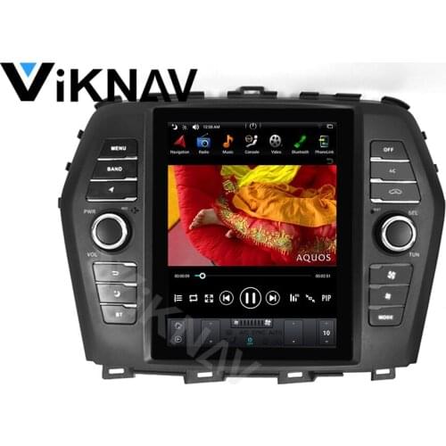 Auto radio DVD player for Nissan MAXIMA 2016+ car GPS stereo multimedia player android system vertical screen 10.4 inch