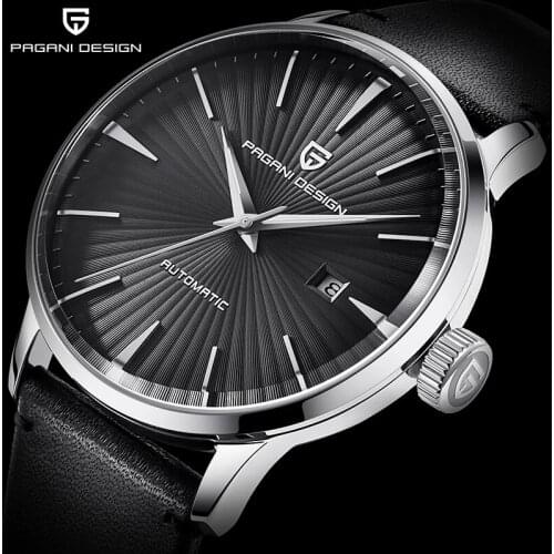 Pagani Design Mens Mechanical Watch Stainless Steel Waterproof Automatic Viewing Business Watch Mens Luxury Watch Reloj Hombre