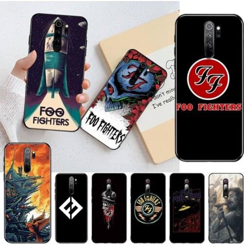 FOO FIGHTERS Phone Case for Redmi Note 9 8 8T 8A 7 6 6A Go Pro Max Redmi 9 K20 K30 Pro