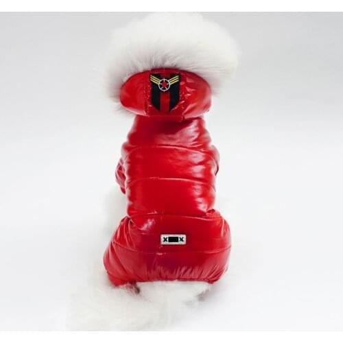 Hot Sale Winter Pet Dog Clothes Super Warm Down Jacket For Small Dogs Waterproof Dog Coat Thicker Cotton Hoodies For Chihuahua