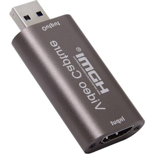 Hot sale 4K Video Capture Card USB 3.0 HDMI-compate Video Grabber Record Box for PS4 Game Camcorder Recording Live Streaming