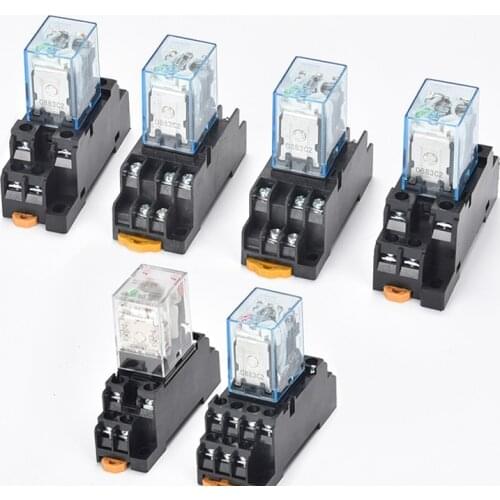 Small intermediate general purpose relay silver point MY2NJ/MY4NJ/MY3NJ/LY2NJ/LY3NJ/ LY4NJ