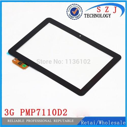 New 10.1" inch Touch screen panel digitizer glass for Prestigio Multipad 4 Diamond 10.1 3G PMP7110D2 Free shipping