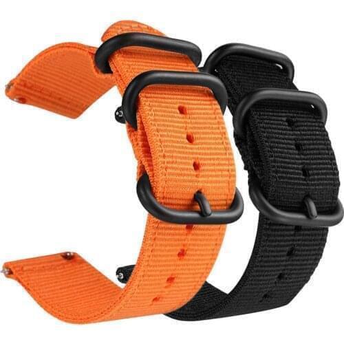 Watch Strap For Ticwatch Pro S2 E2 Samsung Gear S3 Huawei GT Honor watch Magic band 22mm Nylon Sport Bracelet Belt man women