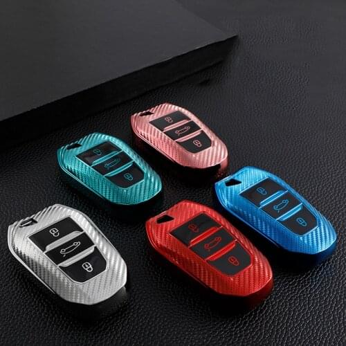 TPU remote control car key fob case cover for Peugeot 508 308208 2008 3008 5008 2008 Citroen C4 C4L DS3 DS4 DS5 key case