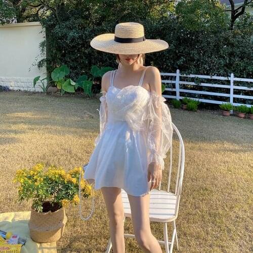 Womens Swimsuit With Push Up Trikini Sexy Rash Guard Women Womens One Piece Swim Suit Pool One-Piece New 2022 Skirt