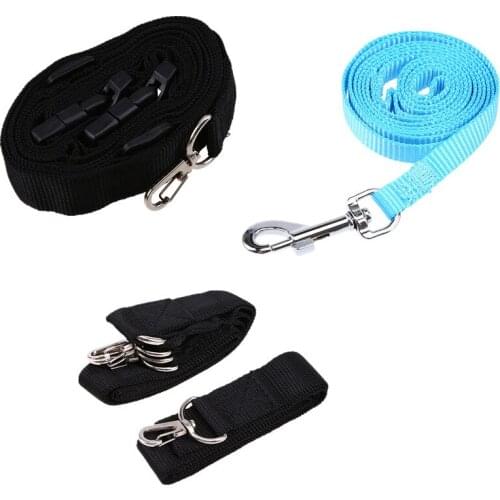 1/3heads Multisize Pet Dog Leash Nylon Lead Walking Leash for Small Medium Animals Pet Supplies Training Rope