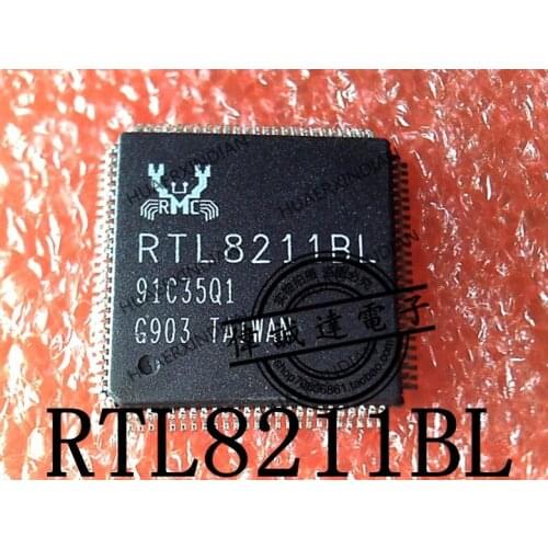 1Pieces New Original RTL8211BL-GR RTL8211BL TQFP100 In Stock Real Picture