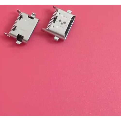 100pcs/lot Micro USB Charging Port Jack socket charger Connector dock For Samsung A20S A207F A 20S A20 S