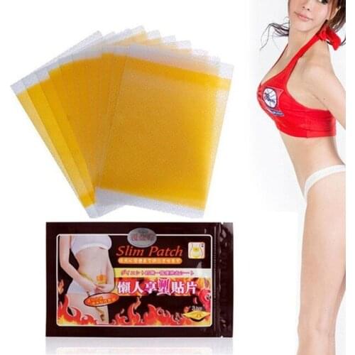 100 Pcs Slimming Navel Stick Slim Patch Weight Loss Keep Fit Fat Burning Chinese Herbal Medical Plaster Health Care