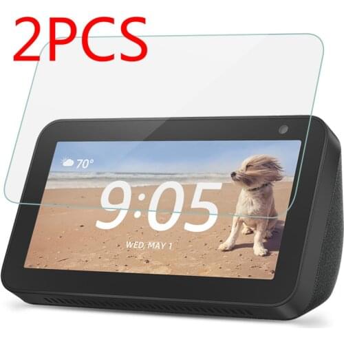 2PCS Glass Screen Protector For Amazon Echo Show 5 Tempered Glass For Amazon Echo Show 5 5.5" HD Protective Glass Film