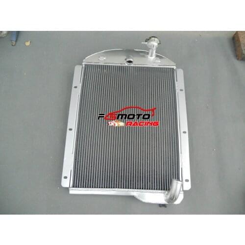3 Row Aluminum Radiator for Chevy PickUp Trucks 1941-1946 1941 1942 1943 1944 1945 1946