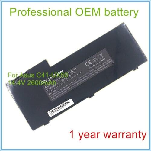 Battery For UX50 UX50v UX50V-RX05 UX50V-xx004c C41-UX50 POAC001