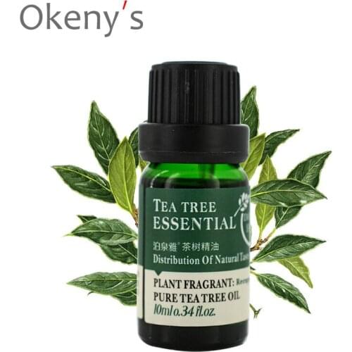 BIOAQUA Natural Pure Tea Tree Essential Oil Face Body Hair Skin Care Moisturizing Anti Aging Perfume Massage Oils Liquid 10ml